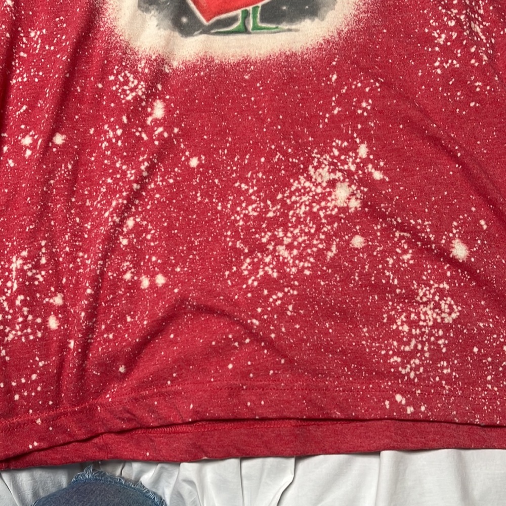 Baby Grinch Full Heart XL Long Sleeve Shirt - Picture 6 of 10